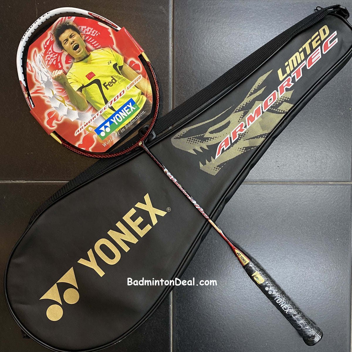 YONEX ARMORTEC 700 LIMITED AT700 LTD 2008 Racquet (Dark Red