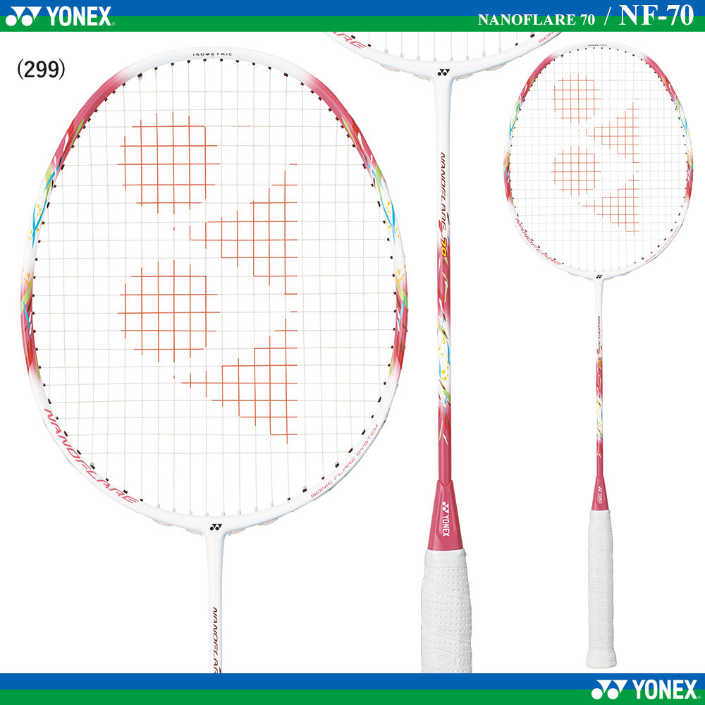JAPAN EXCLUSIVE* YONEX NANOFLARE  NF NF Racquet Coral Pink