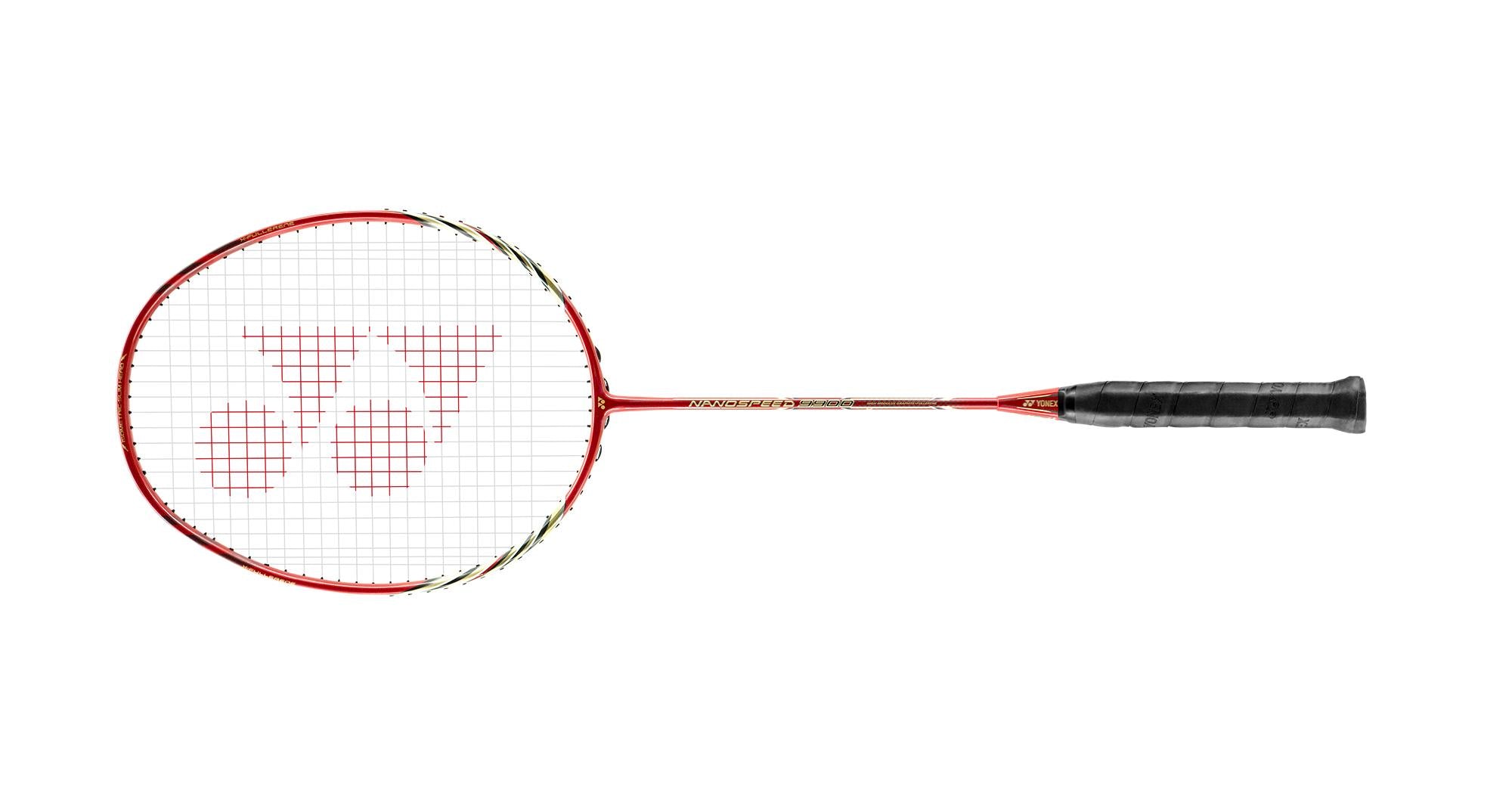 YONEX NANOSPEED 9900 NS9900 Racquet (2019 New Color Red/Gold