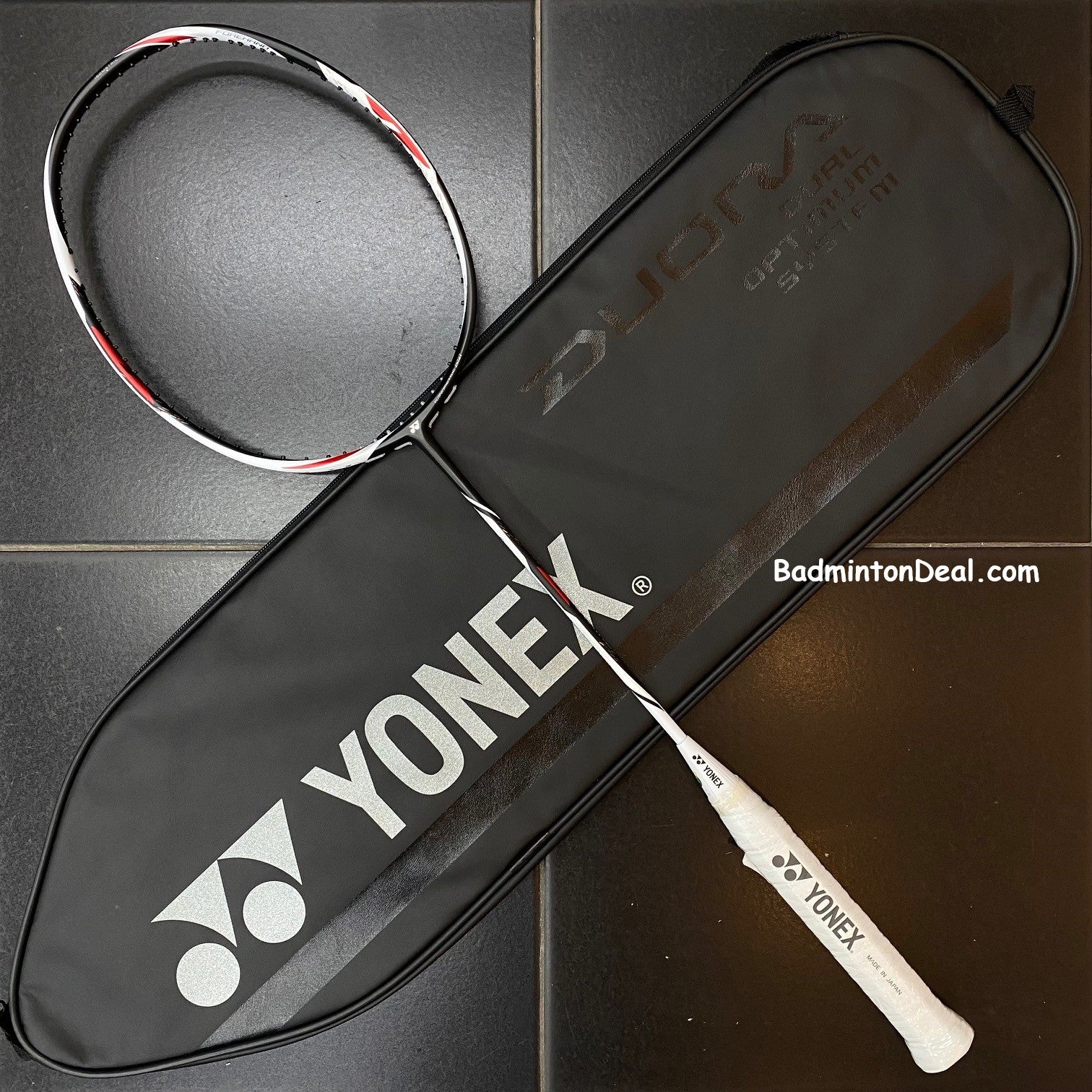 YONEX DUORA Z-STRIKE DUO-ZS Racquet (Black/White YONEX DUORA Z-STRIKE DUO-ZS Racquet (Black/White
