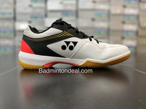 YONEX Power Cushion 65 X 2 Wide Badminton Shoes (White / Black)