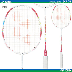 YONEX NANOFLARE 70 NF70 NF-70 Racquet (Coral Pink) JP Coded