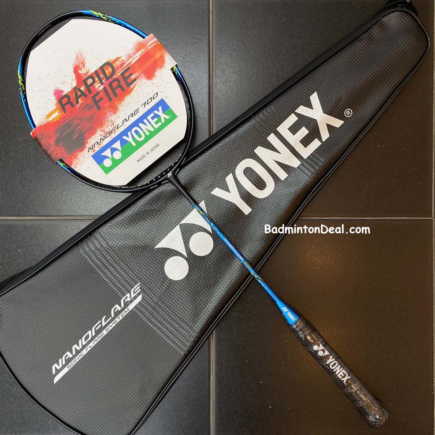 YONEX NANOFLARE 700 NF700 Racquet (Cyan) – BadmintonDeal.com