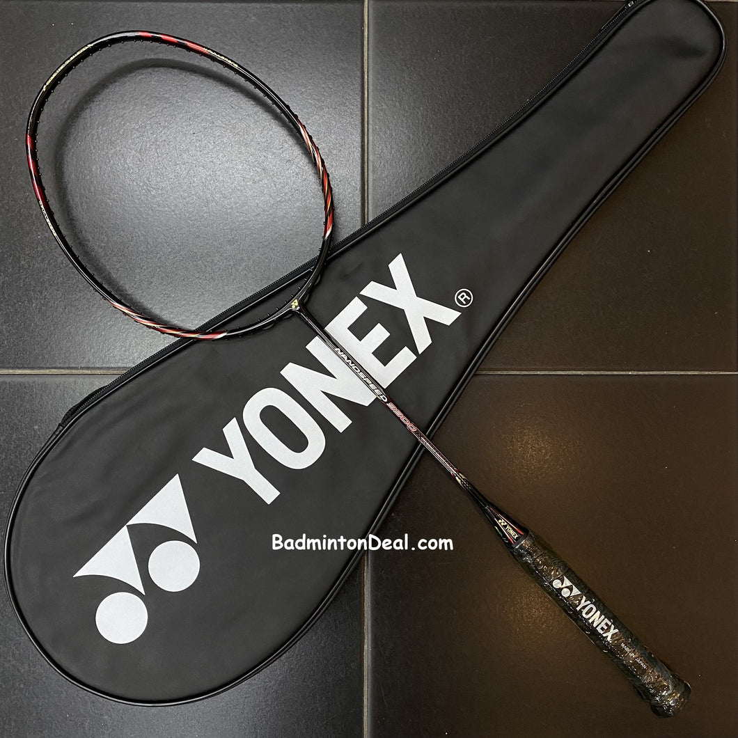 YONEX NANOSPEED 9900 NS9900 Racquet (Black / Red) – BadmintonDeal.com