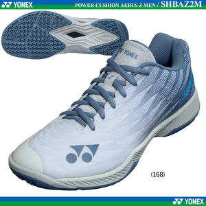 YONEX Power Cushion Aerus Z 2 Men Badminton Shoes (Blue Gray)