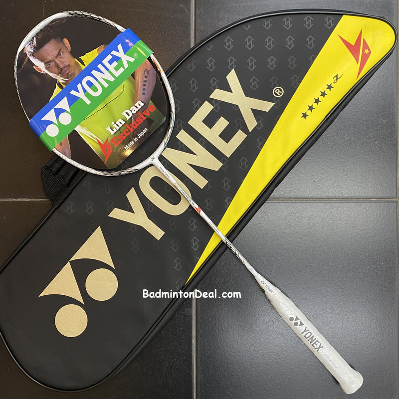 YONEX VOLTRIC Z FORCE II 2 LD VTZF2LD Lin Dan Exclusive Racquet (Limited  Edition - White)